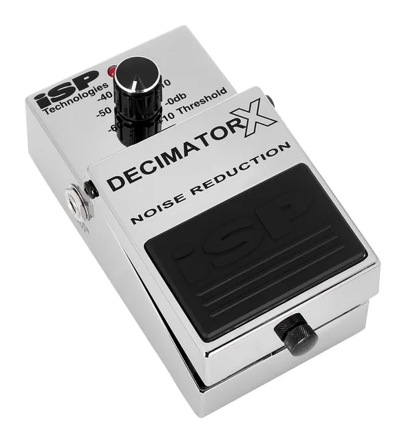 ISP Technologies Decimator X Noise Reduction, manopole viste dall'alto