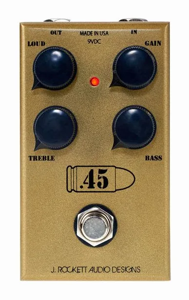 J. Rockett Audio Designs .45 Caliber, footswitch in primo piano