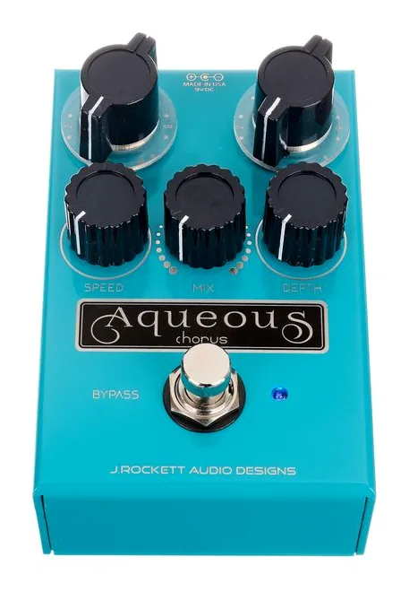 J. Rockett Audio Designs Aqueous Chorus, ingressi e uscite laterali