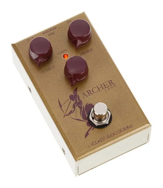 J. Rockett Audio Designs Archer Ikon, grafica del pannello superiore
