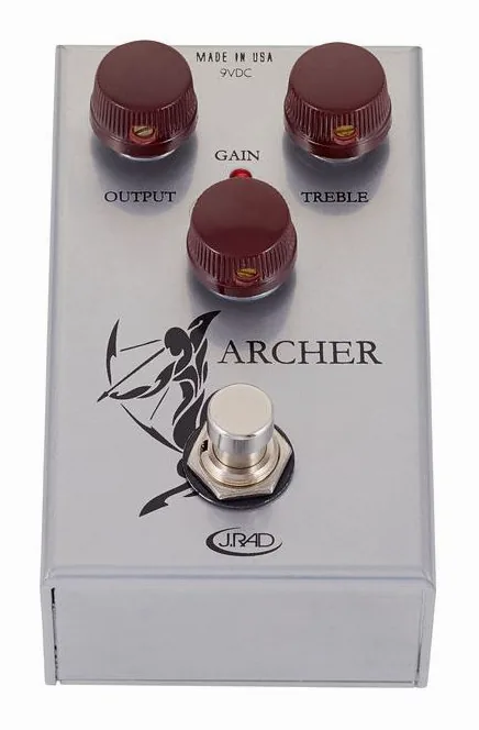 J. Rockett Audio Designs Archer, grafica del pannello superiore