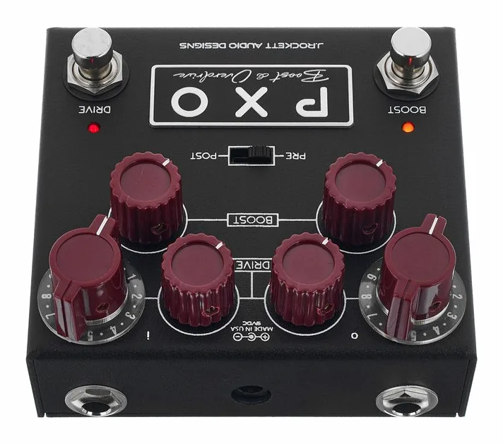 J. Rockett Audio Designs PXO Phil X Signature, ingressi e uscite laterali