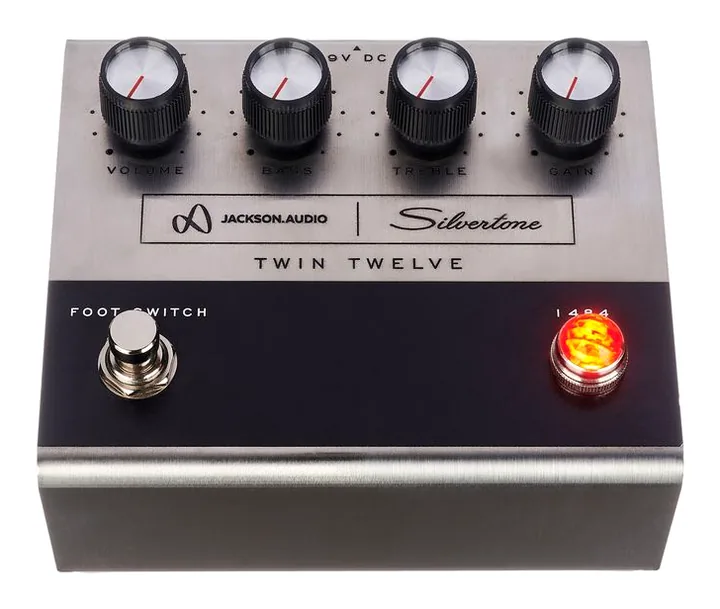 Jackson Audio Twin Twelve, manopole viste dall'alto