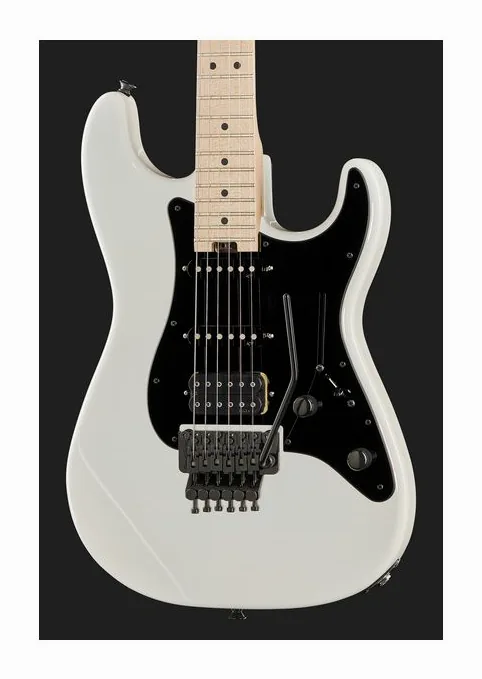 Jackson Adrian Smith Dinky MN, manico e tastiera visti di lato