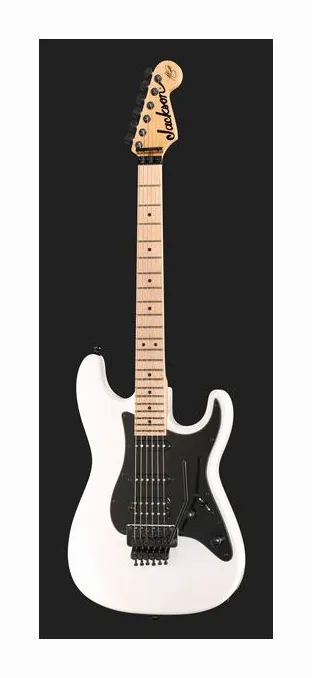 Jackson Adrian Smith SDX MN SW, corpo e verniciatura in primo piano