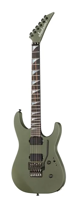 Jackson American SRS SL2MG MAD inquadrato di fronte su sfondo neutro