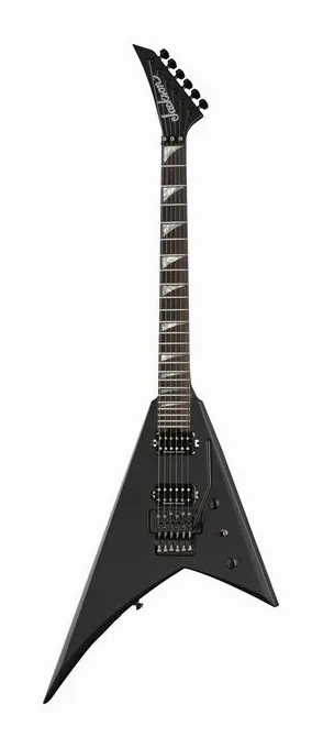 Jackson American SRS RR24 SB inquadrato di fronte su sfondo neutro