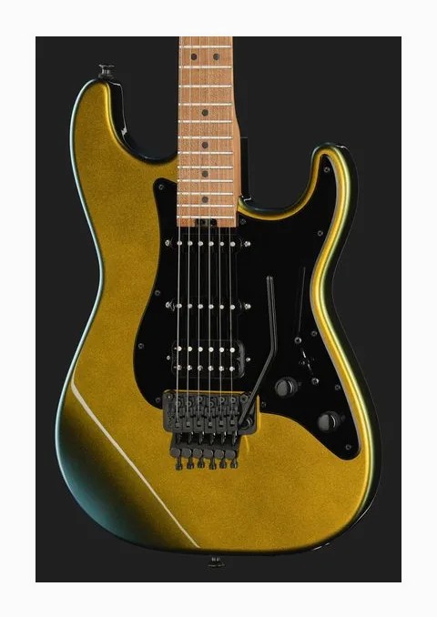 Jackson Custom Shop USA So-Cal AG, corpo e verniciatura in primo piano
