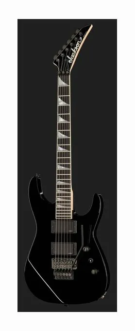 Jackson Dinky DK1 Black USA, vista posteriore del corpo