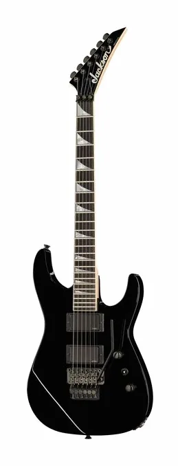 Jackson Dinky DK1 Black USA visto di fronte