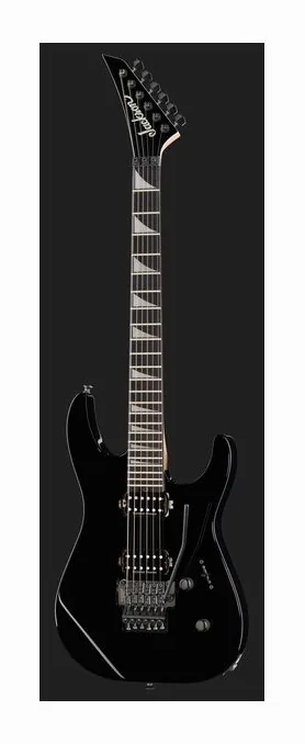 Jackson DKR MAH Dinky MJ Series BK, manico e tastiera visti di lato
