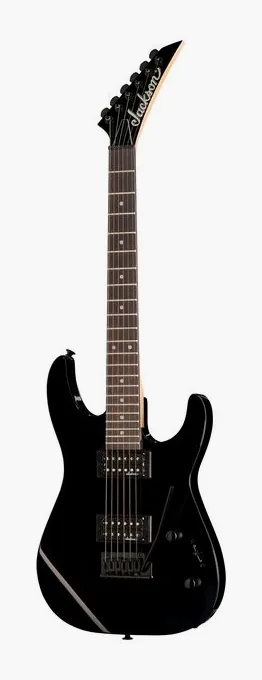 Jackson JS11 Dinky AH BLK visto di fronte