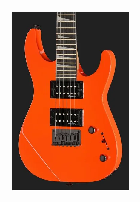 Jackson JS1X DK Minion AH FB SFTY OR, profilo laterale del corpo