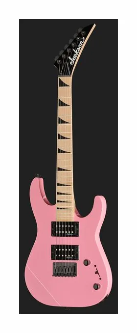 Jackson JS1X DK Minion AH FB BBG PINK, capotasto e prime posizioni della tastiera