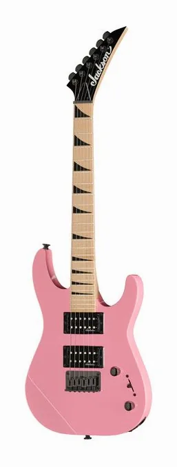 Jackson JS1X DK Minion AH FB BBG PINK visto di fronte
