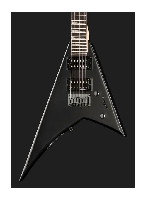 Jackson JS1X Rhoads Minion Satin Black, pickup e manopole dei controlli