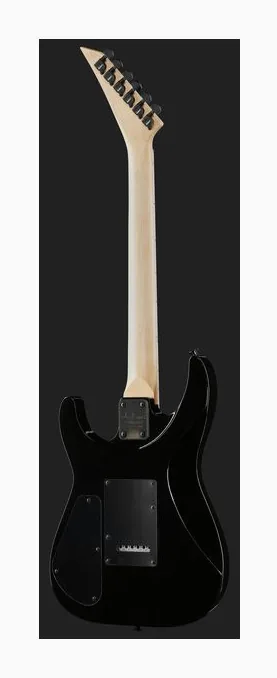 Jackson JS20 DKQ 2PT TR Green, pickup e manopole dei controlli