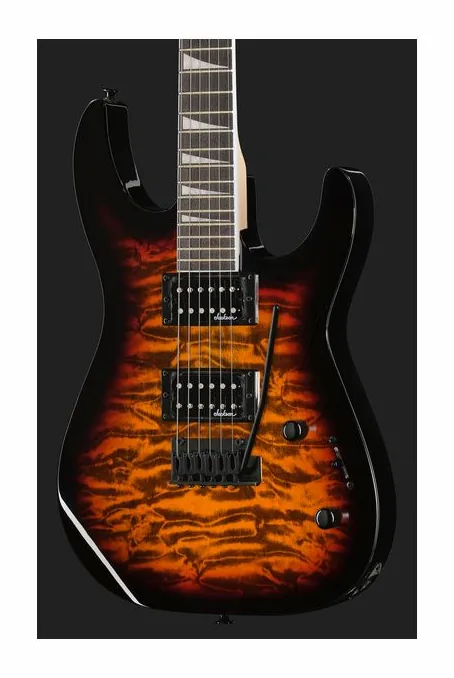 Jackson JS20 DKQ TR TOB, selettore pickup e jack di uscita
