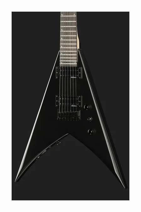 Jackson JS22-7 KV Satin Black, selettore pickup e jack di uscita
