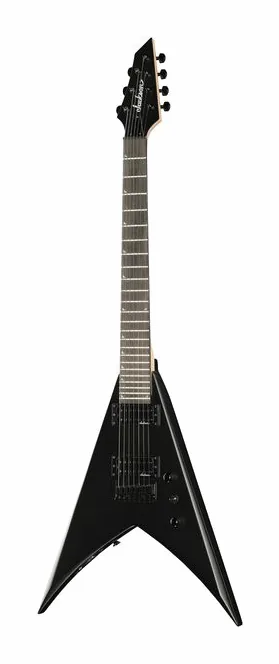 Jackson JS22-7 KV Satin Black visto di fronte