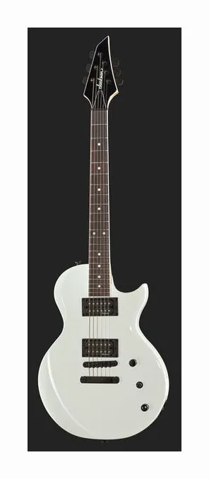 Jackson JS22 AH SC Monarkh Snow White, curve del body viste dall'alto