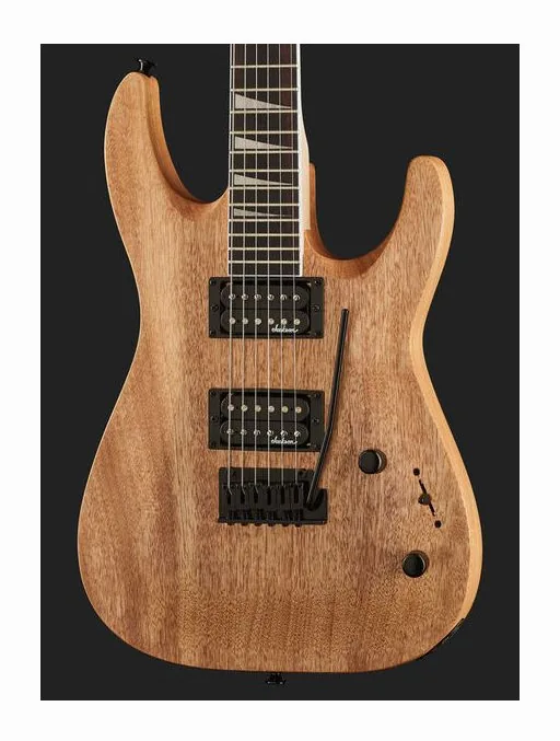 Jackson JS22 Dinky DKA Na Oiled AH, capotasto e prime posizioni della tastiera