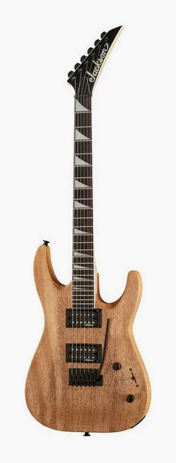 Jackson JS22 Dinky DKA Na Oiled AH visto di fronte