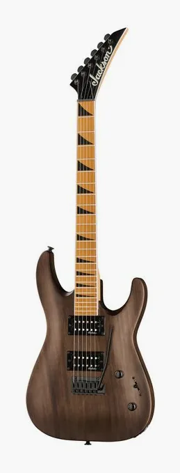 Jackson JS24 DKAM Dinky JS Ser. MN SBK inquadrato di fronte su sfondo neutro