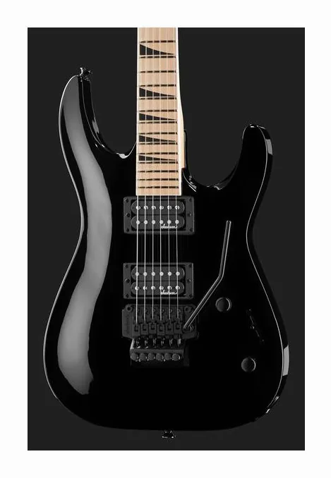 Jackson JS32 DKA-M Dinky BLK, profilo laterale del corpo