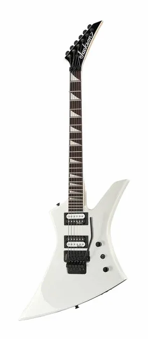 Jackson JS32 Kelly Snow White in primo piano frontale