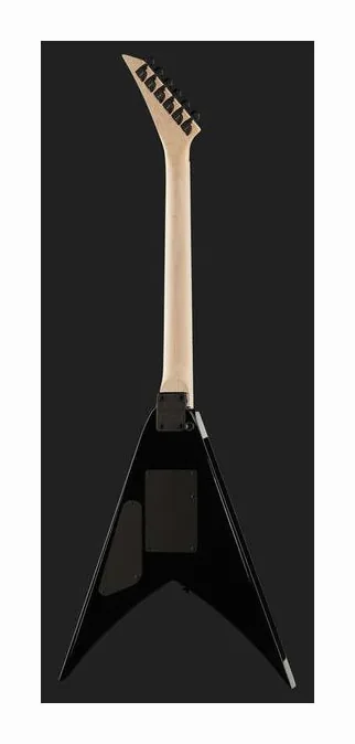 Jackson JS32 King V AH Gloss Black, paletta con meccaniche e logo