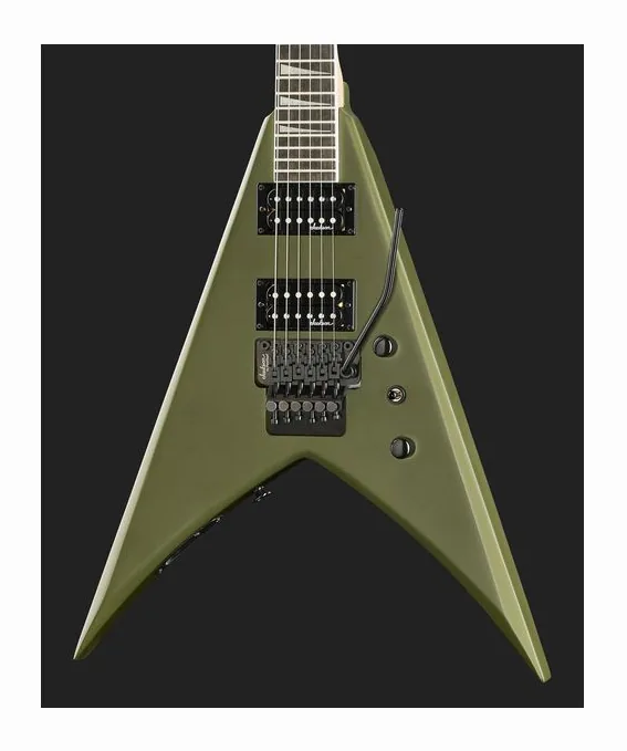 Jackson JS32 King V AH M Army Drab, ponte e meccaniche di intonazione