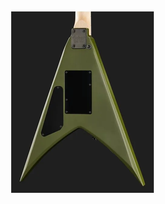 Jackson JS32 King V AH M Army Drab, curve del body viste dall'alto