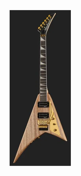 Jackson JS32 MAH Rhoads Natural, vista posteriore del corpo