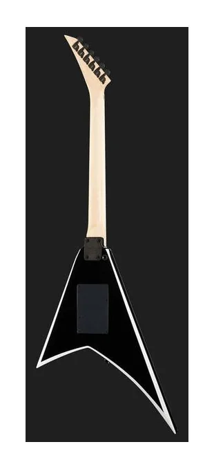 Jackson JS32 Rhoads AH BK, corpo e verniciatura in primo piano