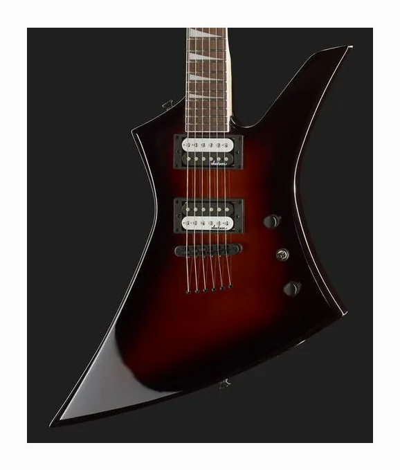 Jackson JS32T AH Kelly Viola Burst, capotasto e prime posizioni della tastiera