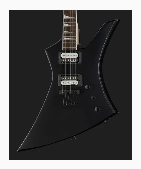 Jackson JS32T Kelly AH SBK, paletta con meccaniche e logo