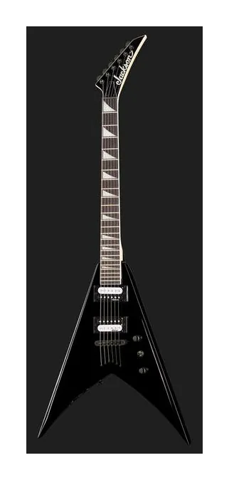 Jackson JS32T King V AH BK, pickup e manopole dei controlli