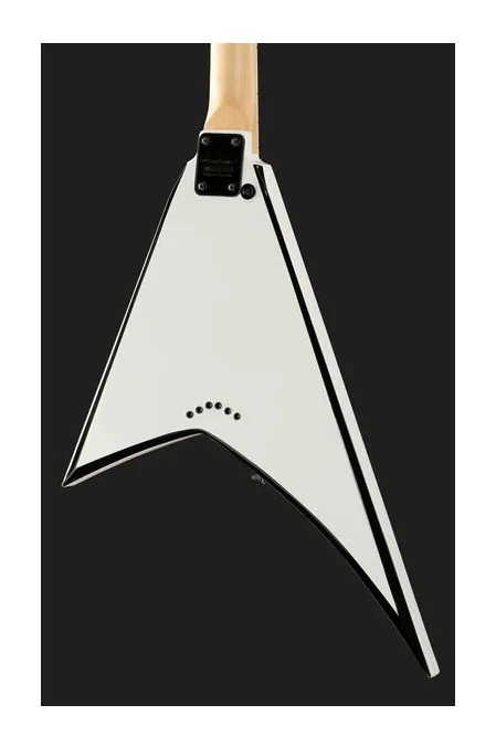 Jackson JS32T Rhoads AH WH, profilo laterale del corpo