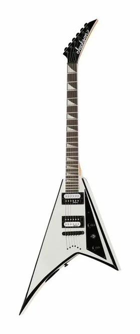 Jackson JS32T Rhoads AH WH visto di fronte
