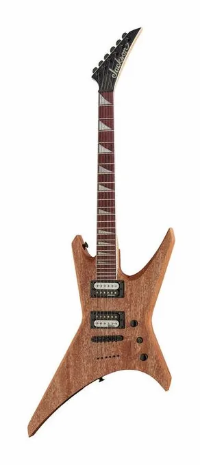 Jackson JS32T Warrior NO AH inquadrato di fronte su sfondo neutro
