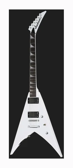 Jackson KVTMG Pro King V Snow White, capotasto e prime posizioni della tastiera