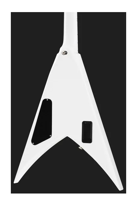 Jackson KVTMG Pro King V Snow White, pickup e manopole dei controlli