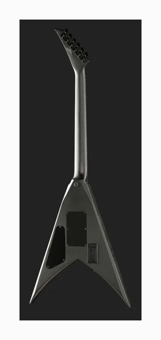 Jackson KVXMG King V Satin Black, manico e tastiera visti di lato