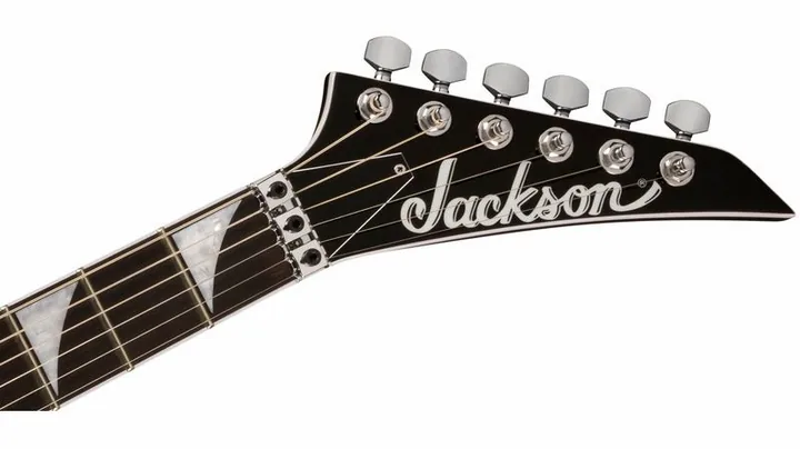 Jackson Pro Andreas Kisser SL1 Quadra, curve del body viste dall'alto