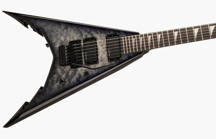 Jackson Pro Corey Beaulieu KV6Q FR, manico e tastiera visti di lato