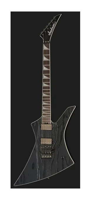 Jackson Pro Jeff Loomis Kelly Ash BK, selettore pickup e jack di uscita