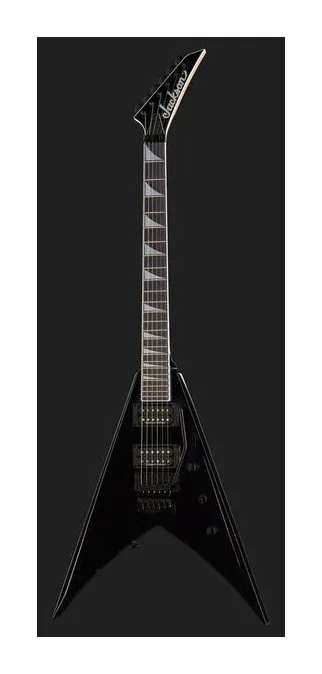 Jackson Pro KV King V Gloss Black, paletta con meccaniche e logo