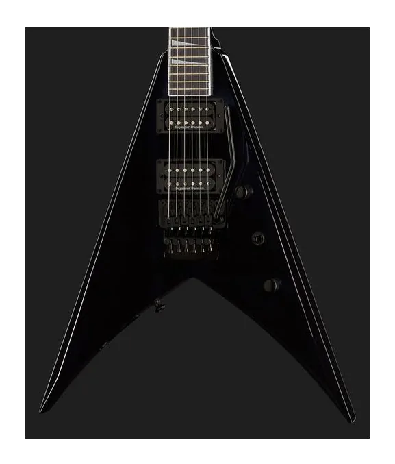 Jackson Pro KV King V Gloss Black, profilo laterale del corpo