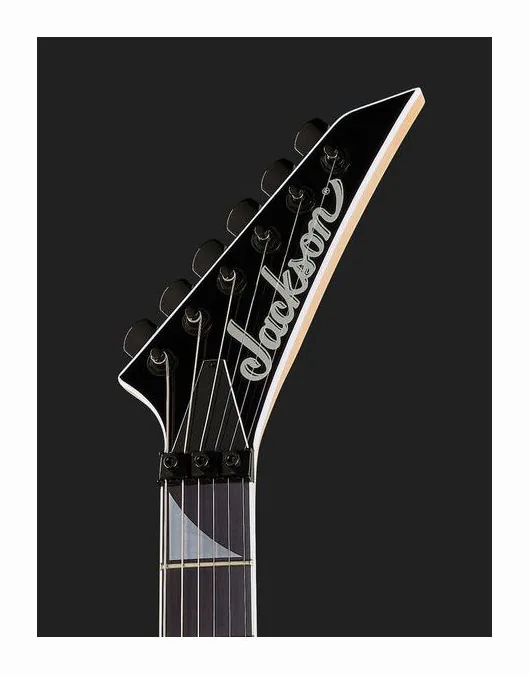 Jackson Pro KV King V Gloss Black, pickup e manopole dei controlli
